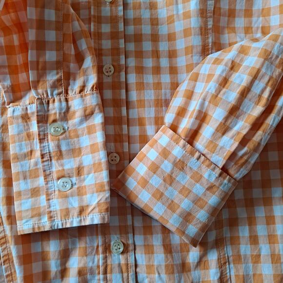 Daniele Alessandrini Bundle of 2 Gingham Plaid Button Up Shirts Womens S & M - Picture 13 of 16